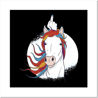 Thug Life Unicorn - Cute Funny Animals Posters and Art